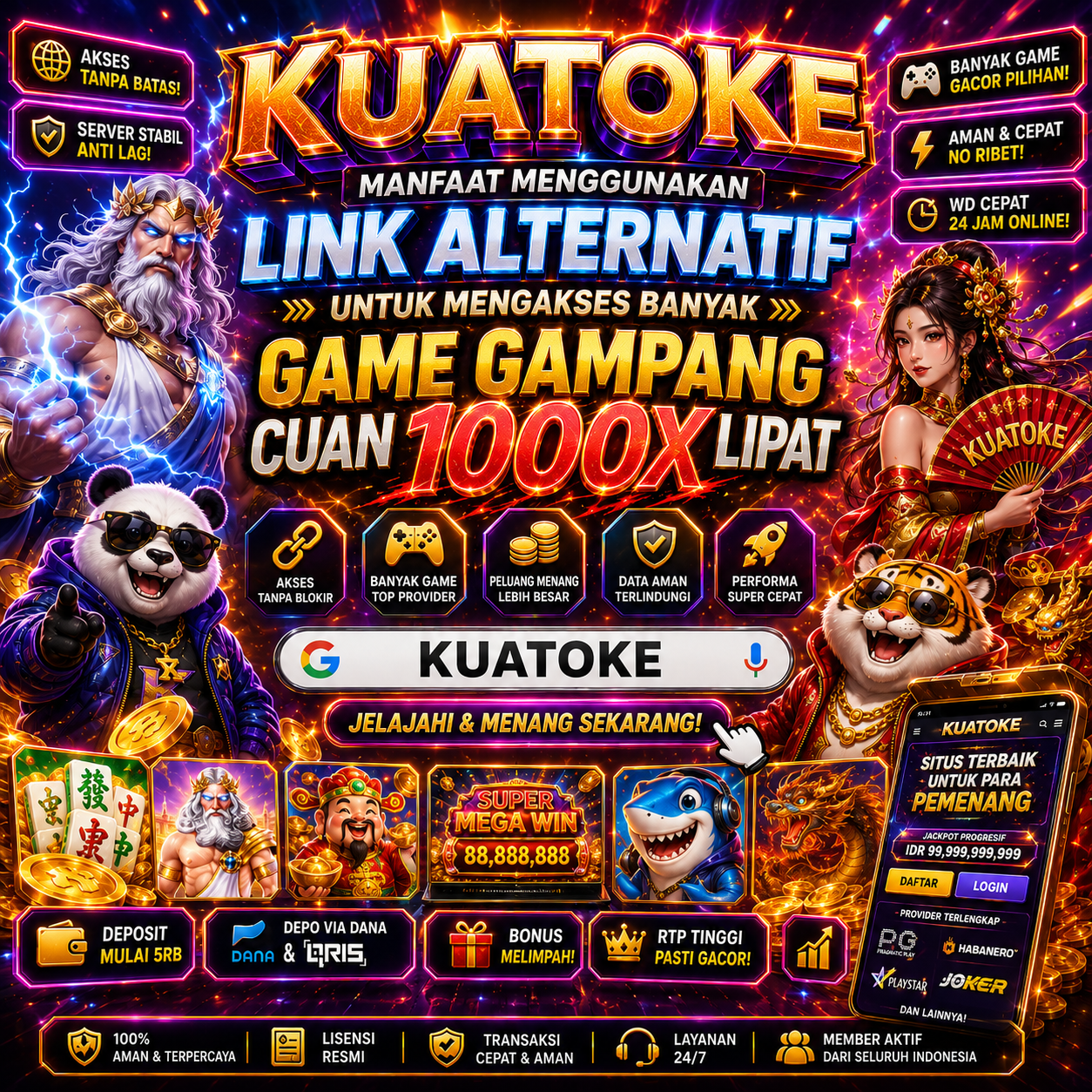 Kuatoke Gaming Platform